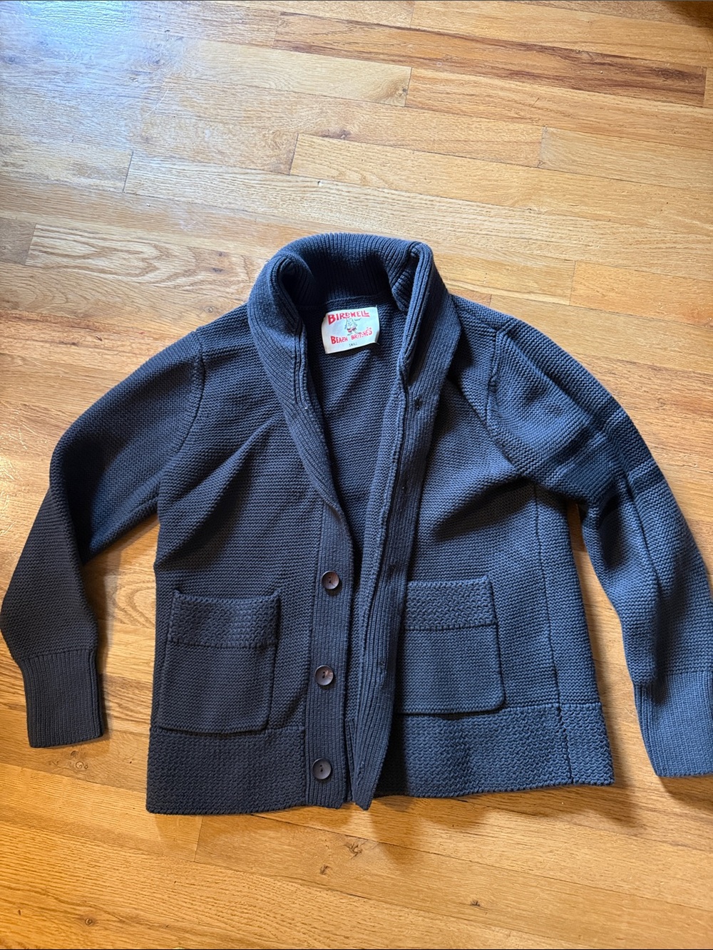 Birdwell beach britches cardigan men’s small